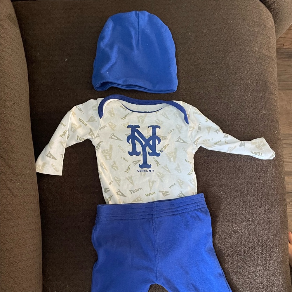 Mets 3 months NWOT By MLB Baby